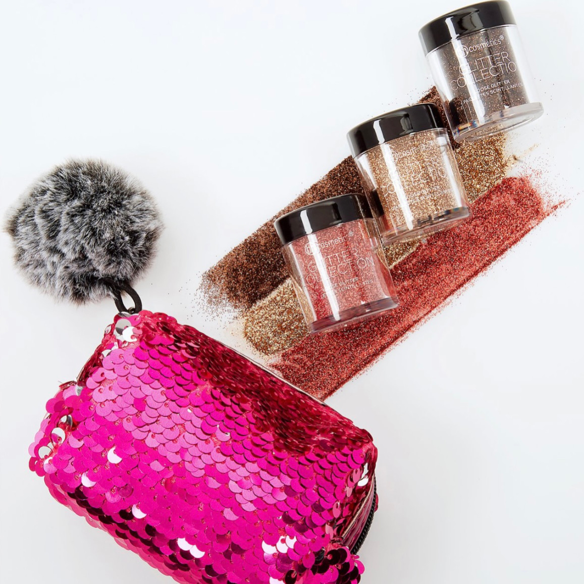 ست 3 عددی گلیتر بی اچ  bh Royal Affair Glitter Set 3 Piece Glitter Set