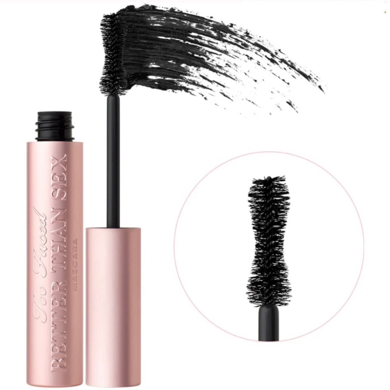 ریمل توفیسد TOO FACED مدل Better Than Sex | حجم‌دهنده و فرکننده مژه با جلوه دراماتیک