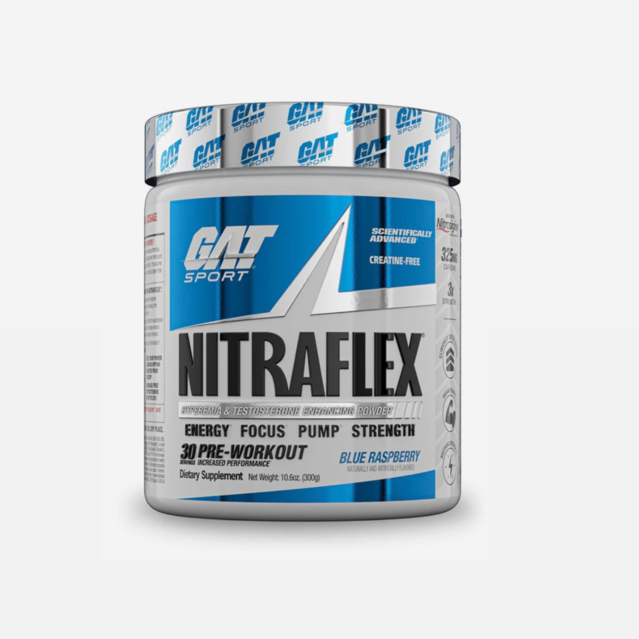 پمپ نیترافلکس گت GAT Sport NITRAFLEX | افزایش انرژی، تمرکز و پمپاژ عضلانی