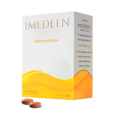 قرص ایمدین تایم پرفکشن ۱۵ عددی | مکمل جوانسازی و کلاژن‌سازی پوست Imedeen Time Perfection