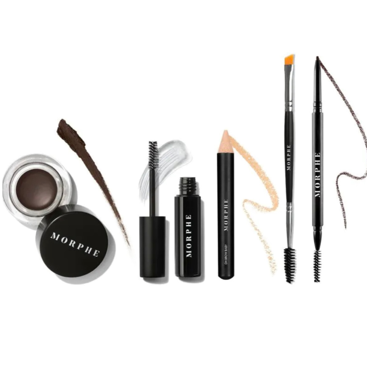 ست آرایش ابرو مورفی MORPHE مدل Arch Obsessions Brow Kit | ست کامل طراحی و فرم‌دهی ابرو
