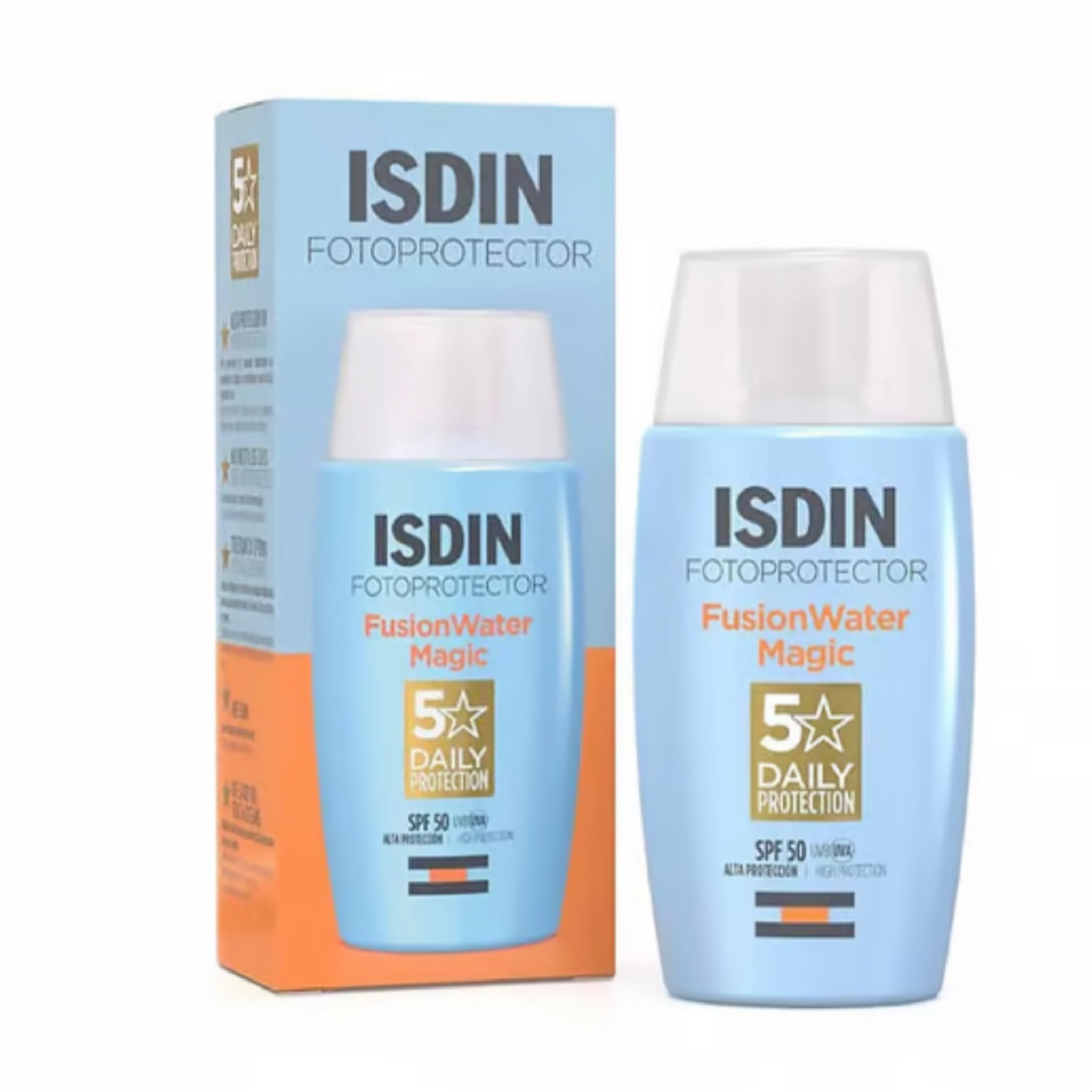 ضد آفتاب ایزدین مجیک فیوژن واتر SPF 50 | جلوه جادویی، محافظت کامل
