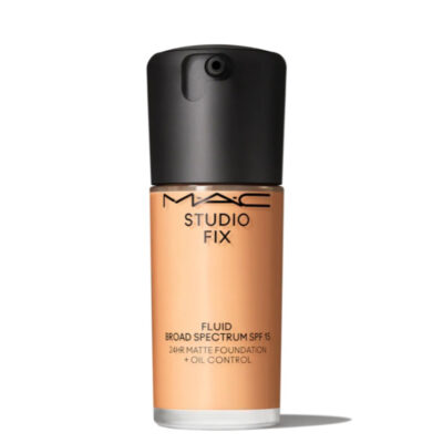 کرم پودر مک MAC مدل Studio Fix Fluid SPF 15 | پوشش‌دهی بالا با فینیش مات و ماندگاری ۲۴ ساعته