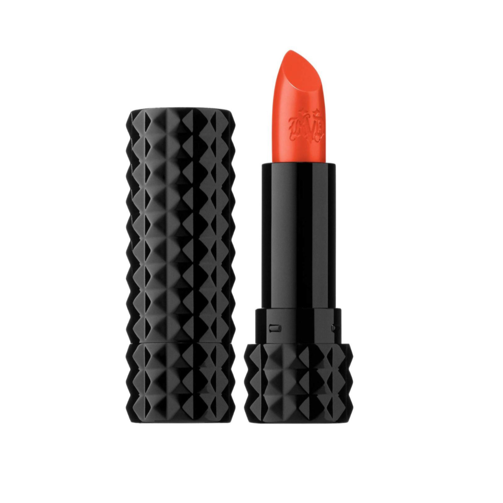 رژ لب نارنجی KVD Beauty Studded Kiss Crème – رنگ A-GO-GO