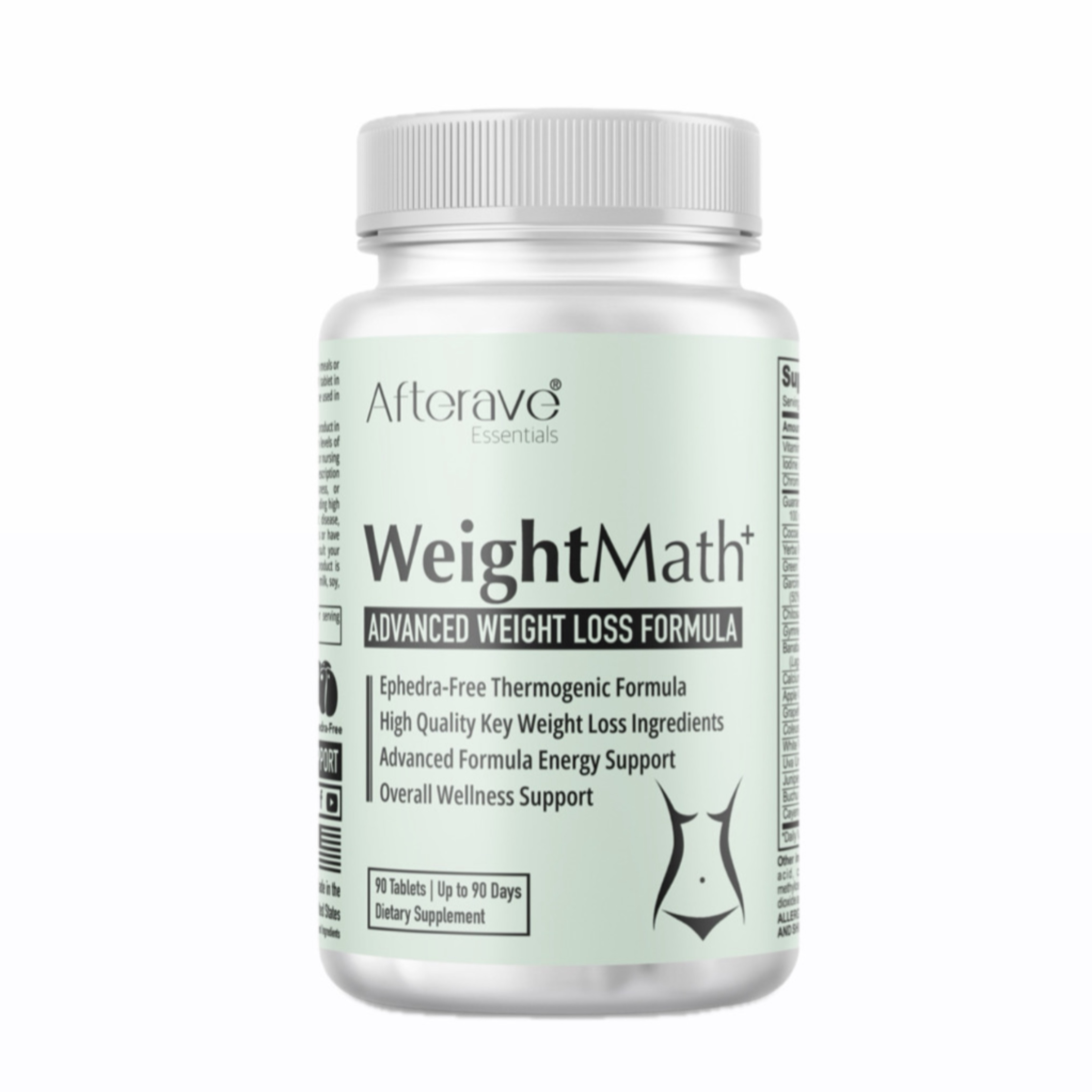 قرص لاغری WeightMath افترایو اصل | Afterave Essentials