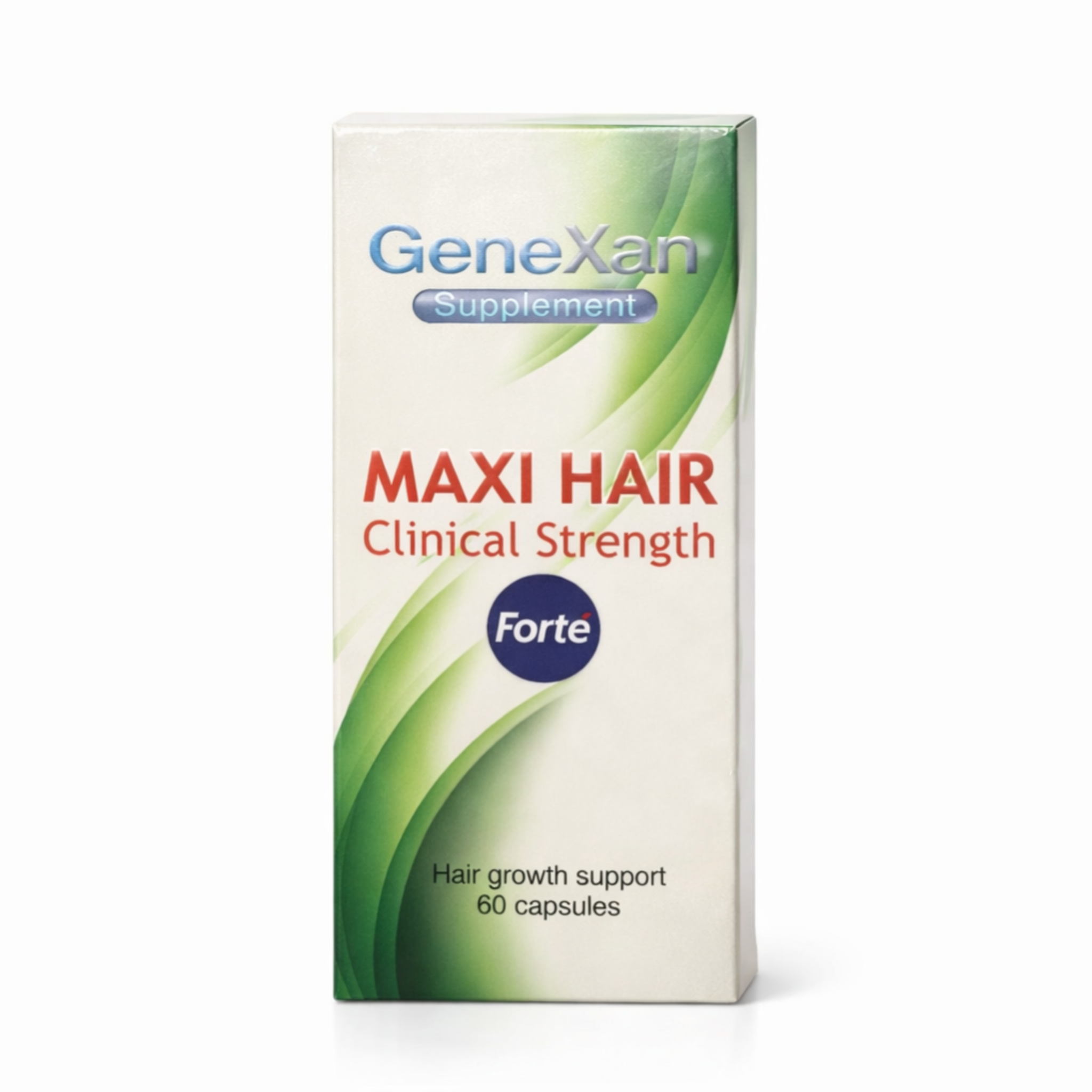 کپسول جنکسان GeneXan Maxi Hair Forte حاوی دوتاستراید 0.5 میلی‌گرم + ماینوکسیدیل 2.5 میلی‌گرم + بیوتین 5 میلی‌گرم تقویت رشد مو