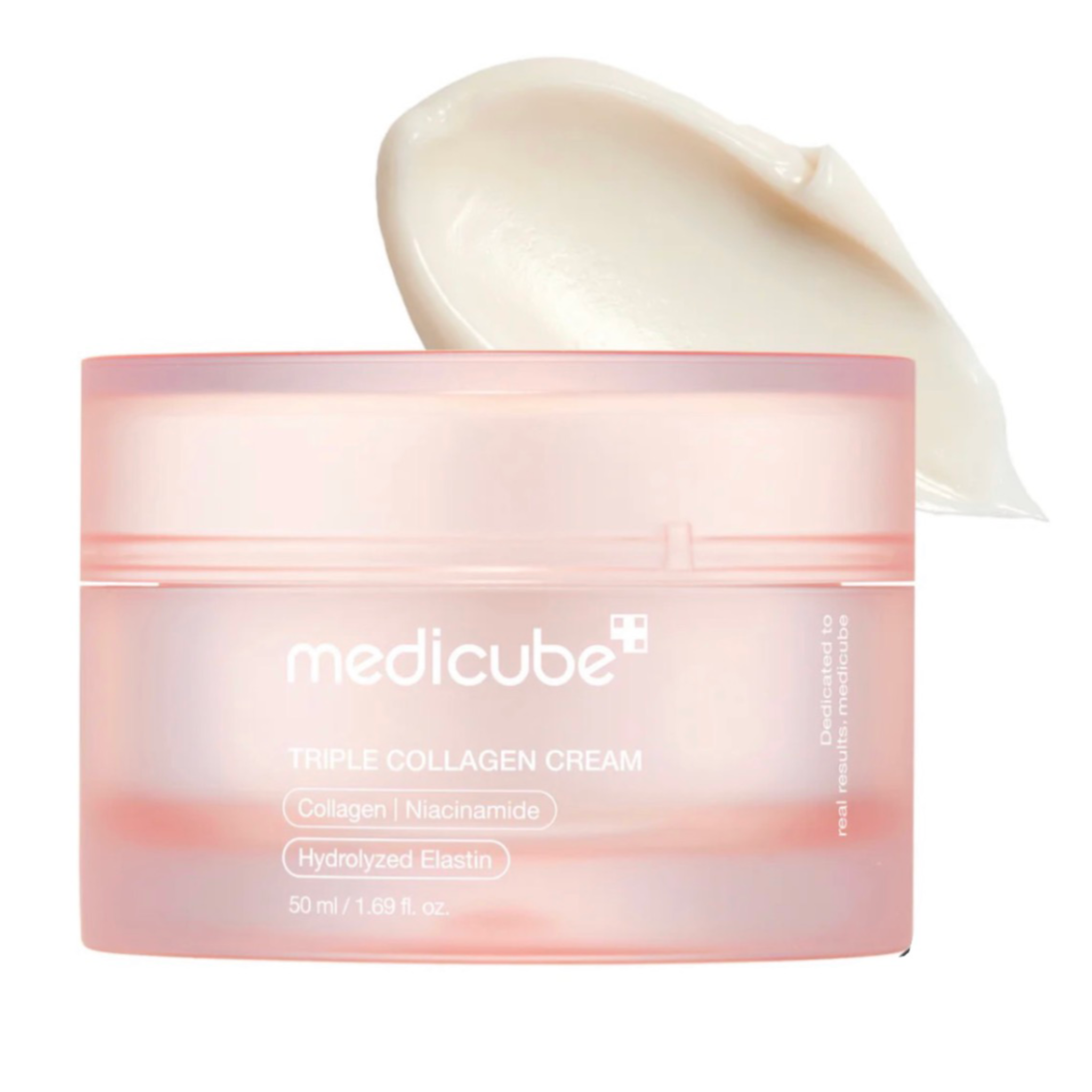کرم جوانساز و آبرسان مدیکیوب Triple Collagen حاوی نیاسینامید و الاستین
