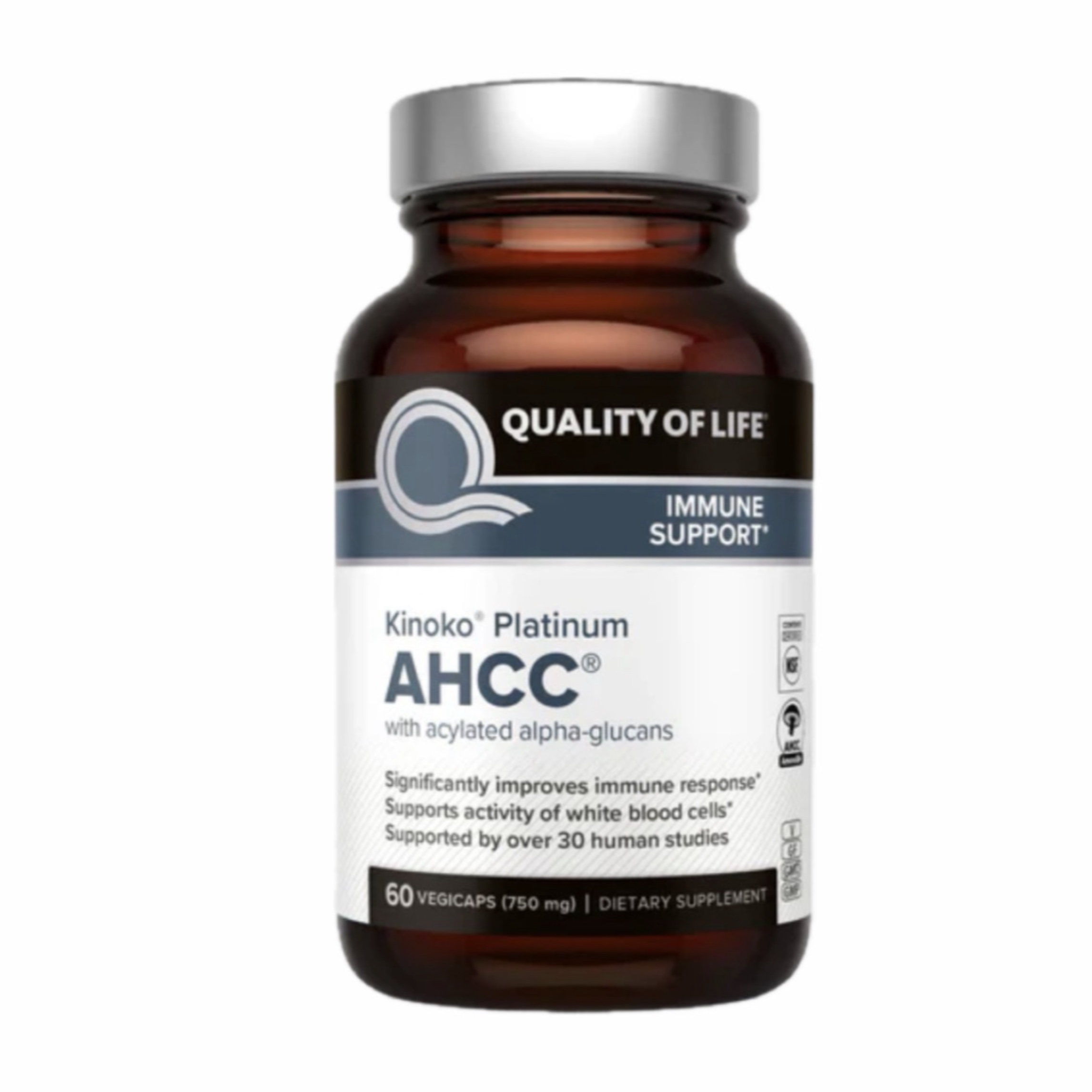 کپسول AHCC پلاتینیوم Quality of Life تقویت سیستم ایمنی