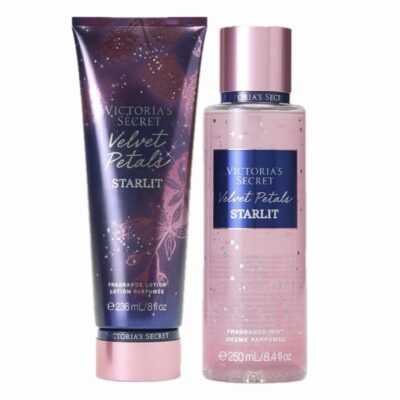 ست بادی اسپلش و لوسیون Velvet Petals Starlit ویکتوریا سکرت