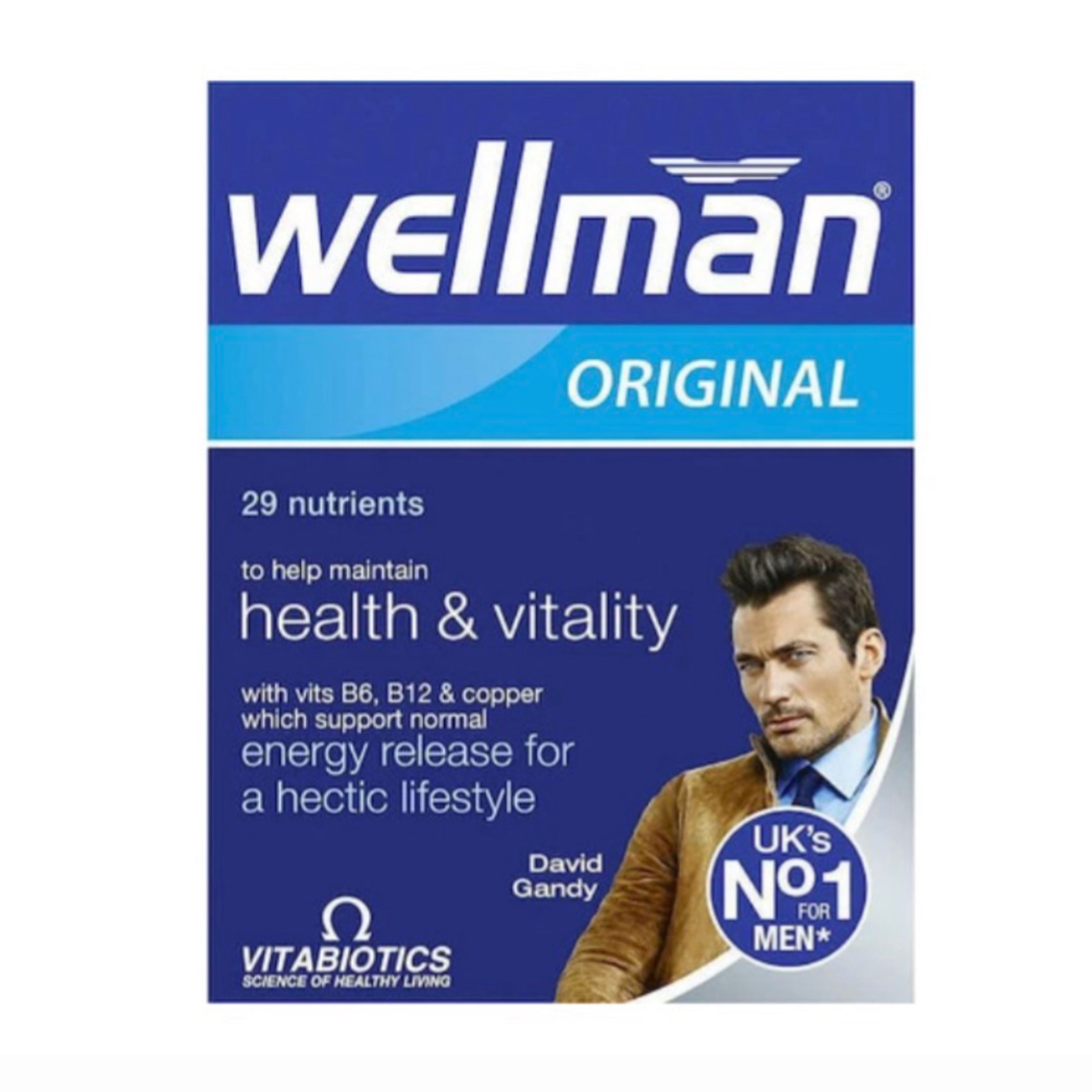 مولتی ویتامین ولمن اورجینال ویتابیوتیکس مخصوص آقایان | Wellman Original