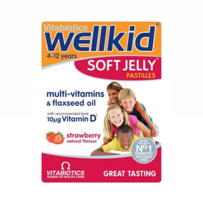 پاستیل مولتی ویتامین کودکان ولکید ویتابیوتیکس Wellkid Soft Jelly