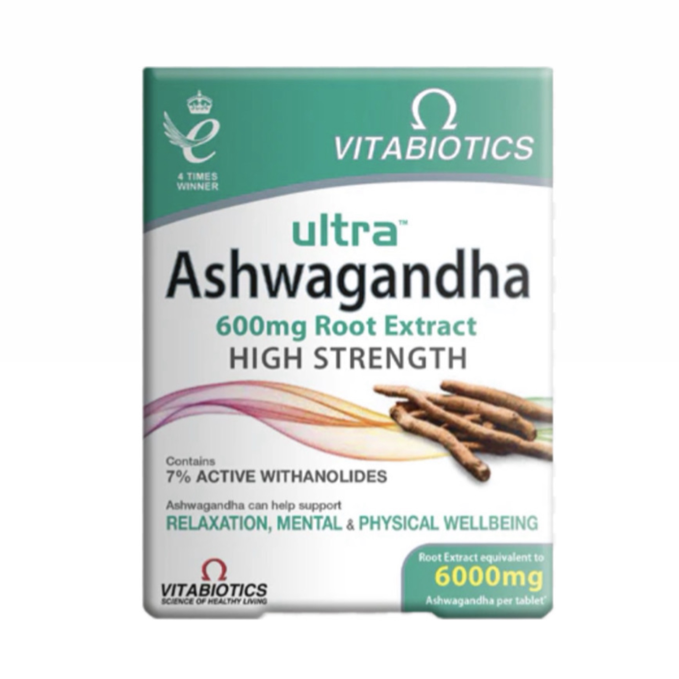 قرص آشواگاندا ویتابیوتیکس 600 میلی گرم مدل Ultra Ashwagandha