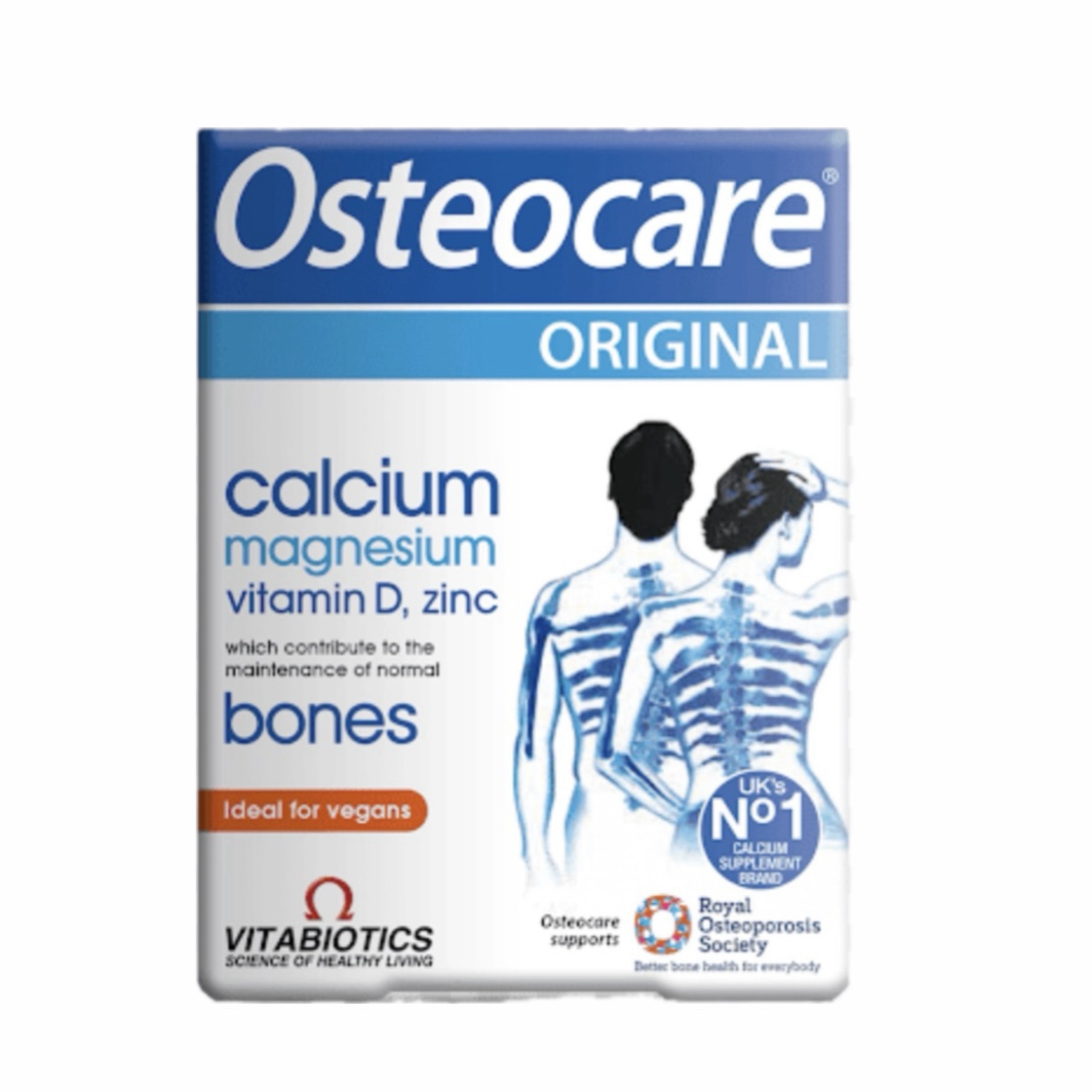قرص استئوکر اورجینال Osteocare Original ویتابیوتیکس مکمل کلسیم و تقویت استخوان
