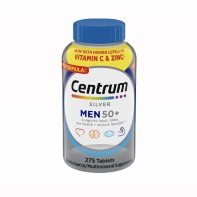 مولتی ویتامین سنتروم سیلور مردان بالای 50 سال 275 عددی | Centrum Silver Men 50+